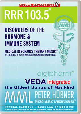 Peter Hübner - Medical Resonance Therapy Music<sup>®</sup> - RRR 103 Disorders of the Hormone & Immune System No. 5