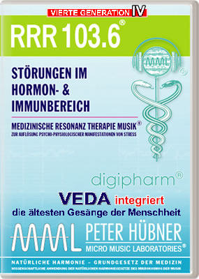 Peter Hübner - Medizinische Resonanz Therapie Musik<sup>®</sup> - RRR 103 Störungen im Hormon- & Immunsystem Nr. 6