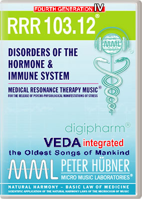 Peter Hübner - Medical Resonance Therapy Music<sup>®</sup> - RRR 103 Disorders of the Hormone & Immune System No. 12