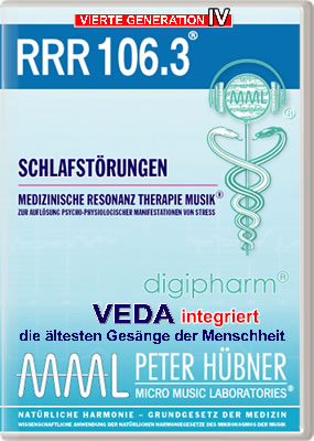 Peter Hübner - Medizinische Resonanz Therapie Musik<sup>®</sup> - RRR 106 Schlafstörungen • Nr. 3