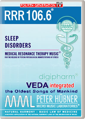 Peter Hübner - Medical Resonance Therapy Music<sup>®</sup> - RRR 106 Sleep Disorders No. 6