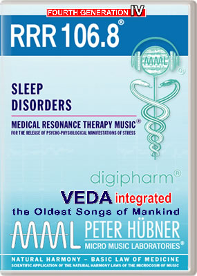 Peter Hübner - Medical Resonance Therapy Music<sup>®</sup> - RRR 106 Sleep Disorders No. 8