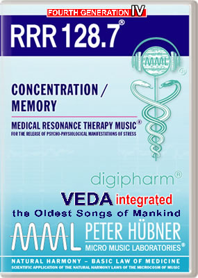 Peter Hübner - Medical Resonance Therapy Music<sup>®</sup> - RRR 128 Concentration / Memory No. 7