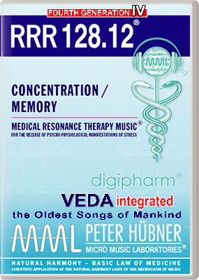 Peter Hübner - Medical Resonance Therapy Music<sup>®</sup> - RRR 128 Concentration / Memory No. 12