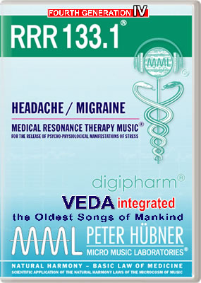 Peter Hübner - Medical Resonance Therapy Music<sup>®</sup> - RRR 133 Headache / Migraine No. 1