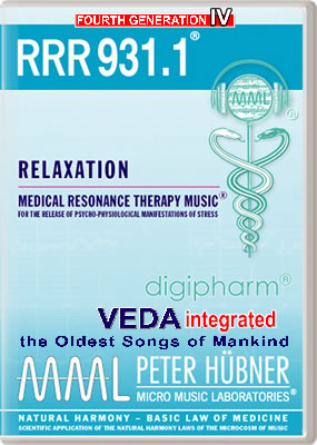 Peter Hübner - Medical Resonance Therapy Music<sup>®</sup> - RRR 931 Relaxation No. 1