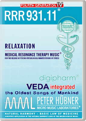 Peter Hübner - Medical Resonance Therapy Music<sup>®</sup> - RRR 931 Relaxation No. 11