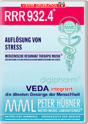 Peter Hübner - Medizinische Resonanz Therapie Musik<sup>®</sup> - RRR 932 Auflösung von Stress • Nr. 4