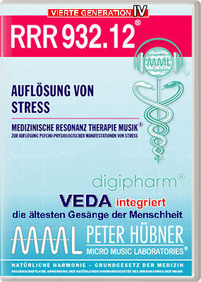 Peter Hübner - Medizinische Resonanz Therapie Musik<sup>®</sup> - RRR 932 Auflösung von Stress • Nr. 12