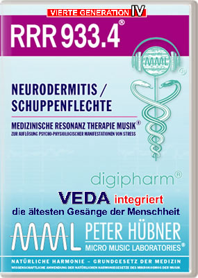 Peter Hübner - Medizinische Resonanz Therapie Musik<sup>®</sup> - RRR 933 Neurodermitis / Schuppenflechte Nr. 4