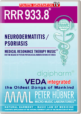 Peter Hübner - Medical Resonance Therapy Music<sup>®</sup> - RRR 933 Neurodermatitis / Psoriasis No. 8