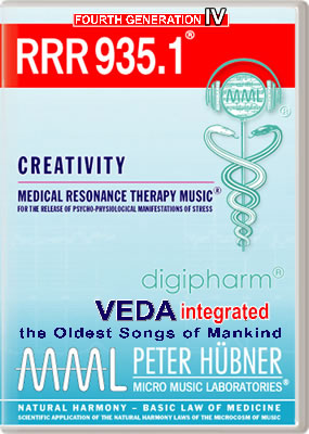 Peter Hübner - Medical Resonance Therapy Music<sup>®</sup> - RRR 935 Creativity No. 1
