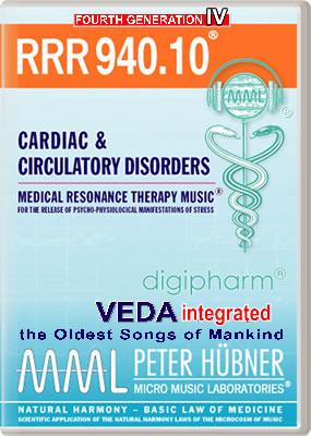 Peter Hübner - Medical Resonance Therapy Music<sup>®</sup> - RRR 940 Cardiac & Circulatory Disorders No. 10