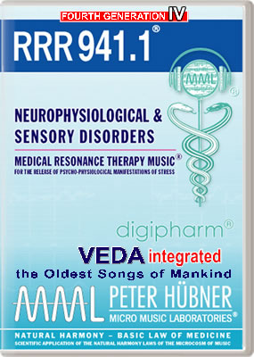 Peter Hübner - Medical Resonance Therapy Music<sup>®</sup> - RRR 941 Neurophysiological & Sensory Disorders No. 1