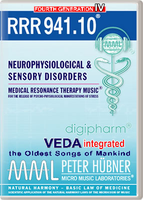 Peter Hübner - Medical Resonance Therapy Music<sup>®</sup> - RRR 941 Neurophysiological & Sensory Disorders No. 10