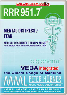 Peter Hübner - Medical Resonance Therapy Music<sup>®</sup> - RRR 951 Mental Distress / Fear No. 7