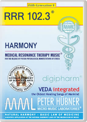 Peter Hübner - Medical Resonance Therapy Music<sup>®</sup> - HARMONY<br>RRR 102 • No. 3