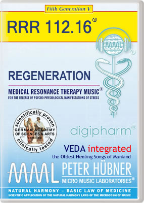 Peter Hübner - Medical Resonance Therapy Music<sup>®</sup> - REGENERATION<br>RRR 112 • No. 16