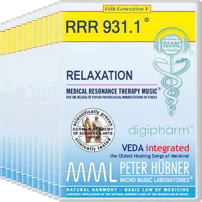 Peter Hübner - RELAXATION<br>RRR 931 • Complete Program