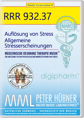 Peter Hübner - AUFLÖSUNG VON STRESS<br>RRR 932 • Nr. 37