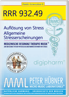 Peter Hübner - AUFLÖSUNG VON STRESS<br>RRR 932 • Nr. 49