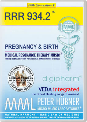 Peter Hübner - Medical Resonance Therapy Music<sup>®</sup> - PREGNANCY & BIRTH<br>RRR 934 • No. 2