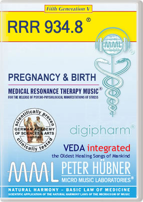 Peter Hübner - Medical Resonance Therapy Music<sup>®</sup> - PREGNANCY & BIRTH<br>RRR 934 • No. 8