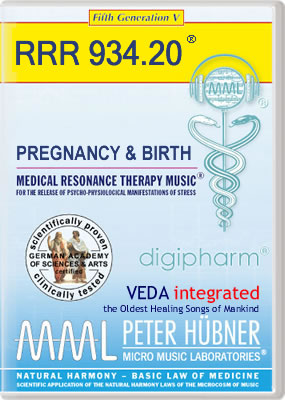 Peter Hübner - Medical Resonance Therapy Music<sup>®</sup> - PREGNANCY & BIRTH<br>RRR 934 • No. 20
