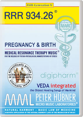 Peter Hübner - Medical Resonance Therapy Music<sup>®</sup> - PREGNANCY & BIRTH<br>RRR 934 • No. 26