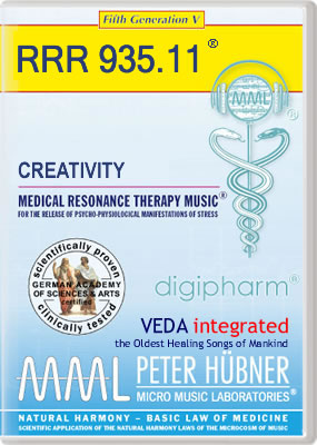 Peter Hübner - Medical Resonance Therapy Music<sup>®</sup> - CREATIVITY<br>RRR 935 • No. 11