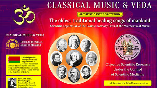 Peter H&uuml;bner - Classical Music and Veda - the oldest songs of mankind