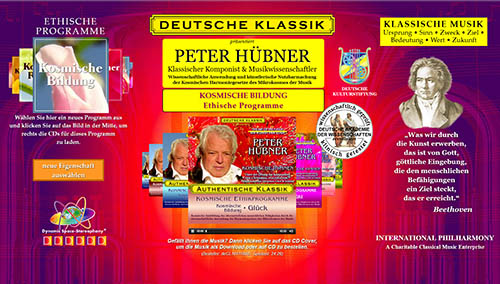 Peter H&uuml;bner - Kosmische Hymnen und Sinfonien